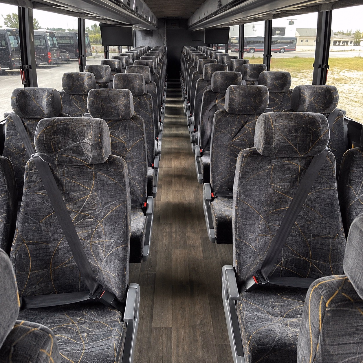 edinburg long distance transportation onboard seating