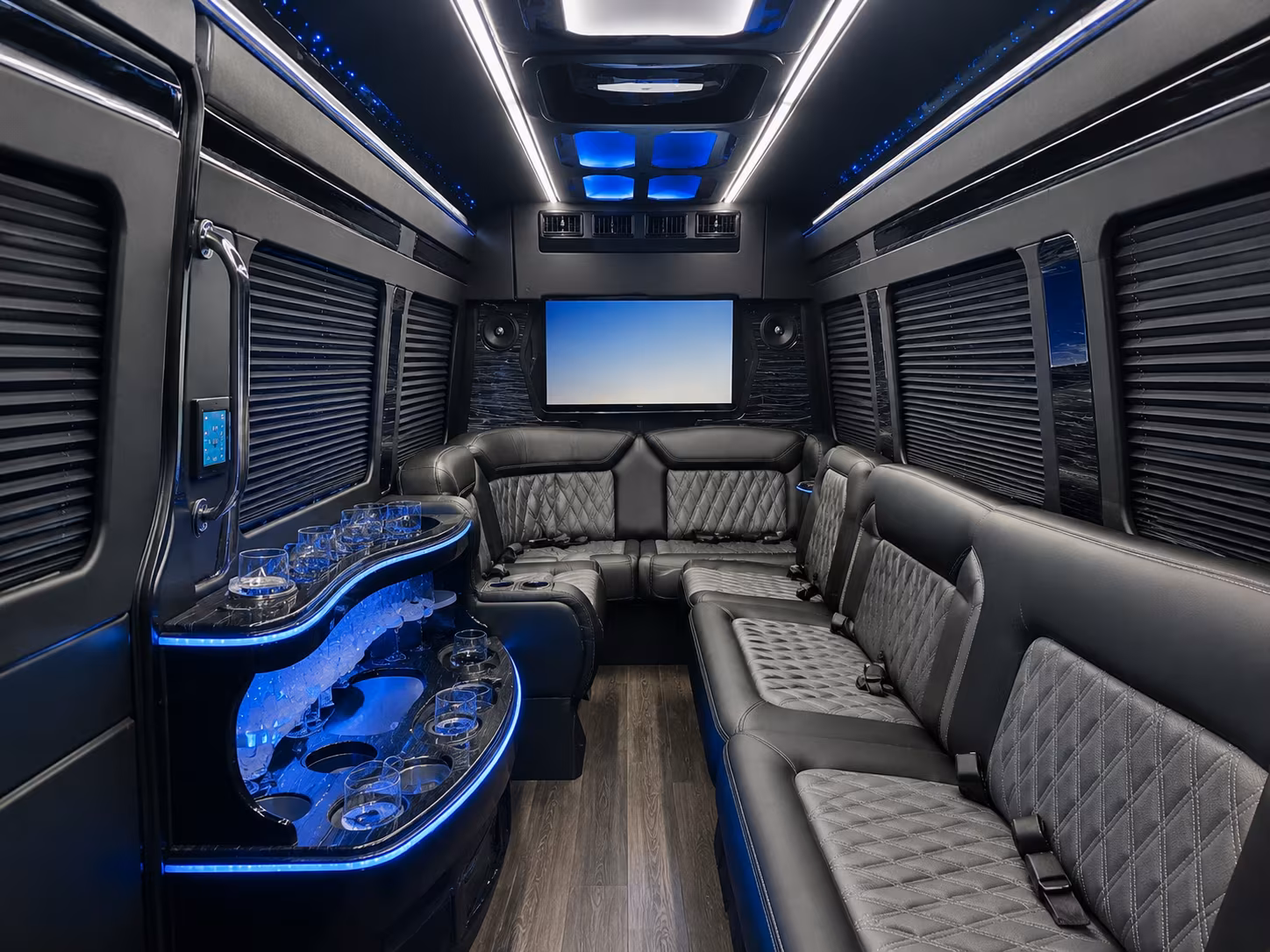 late night reception returns and after party transportation